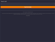 Tablet Screenshot of bani.net
